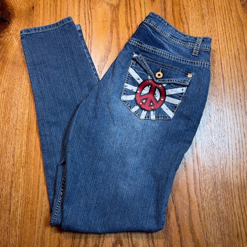 Moto blues jeans - women's, 14