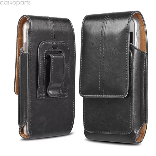 Luxmo vertical leather wallet - leather,